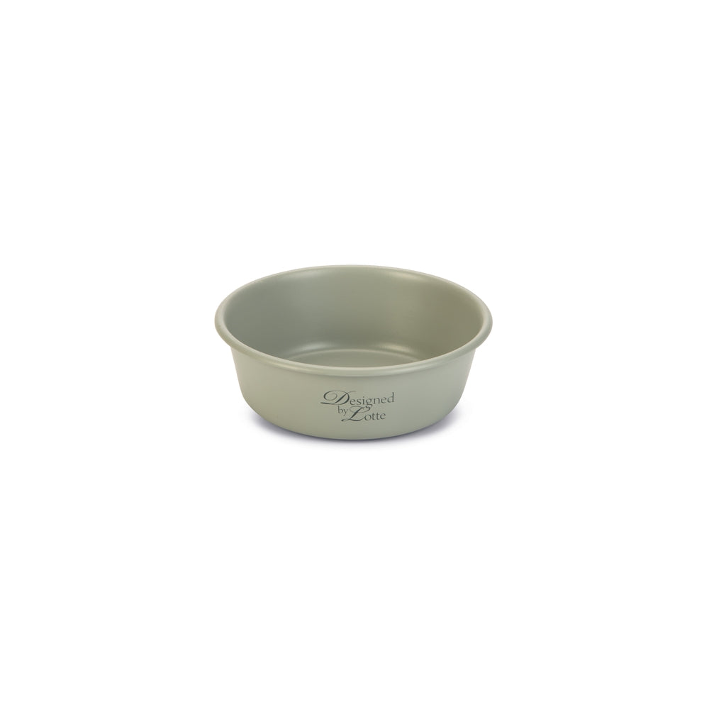 Beeztees DBL Köpek Mama Su Kabı, Mat Gri Paslanmaz Çelik, 13cm, 470ml