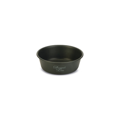Beeztees DBL Köpek Mama Su Kabı, Mat Siyah Paslanmaz Çelik, 13cm, 470ml