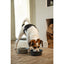 Beeztees DBL Köpek Mama Su Kabı, Mat Siyah Paslanmaz Çelik, 16cm, 940ml