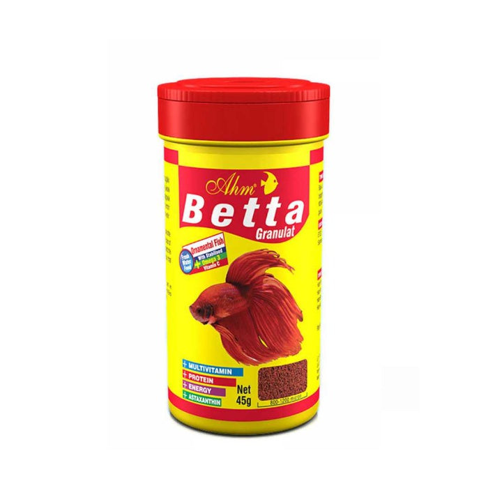 Ahm Betta Granulat Balık Yemi 100ml