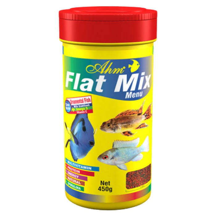Ahm Flat Mix Menu Balık Yemi 100ml