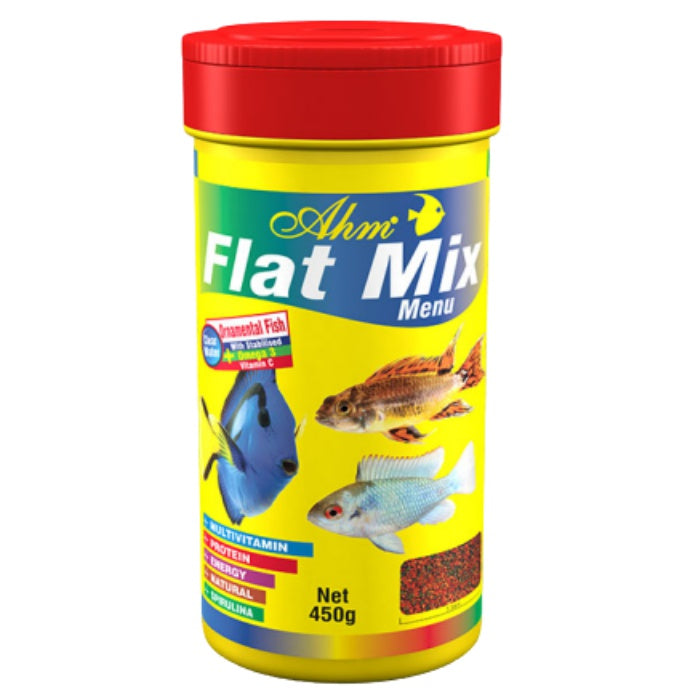 Ahm Flat Mix Menu Balık Yemi 250ml