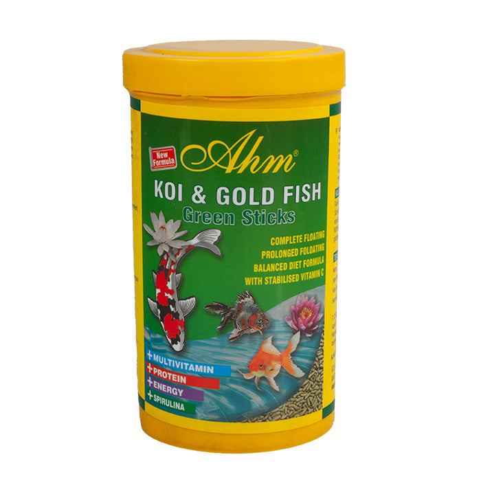 AHM Koi Gold Fish Green Sticks 1000ml
