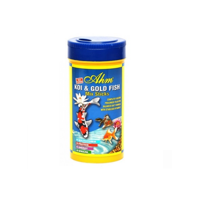 Ahm Koi & Gold Fish Mix Sticks Balık Yemi 1000ml