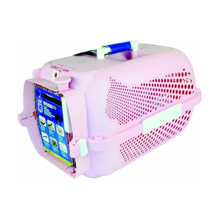 Catit Voyageur Taşıma Kabı Pembe 48.3x32.6x28cm