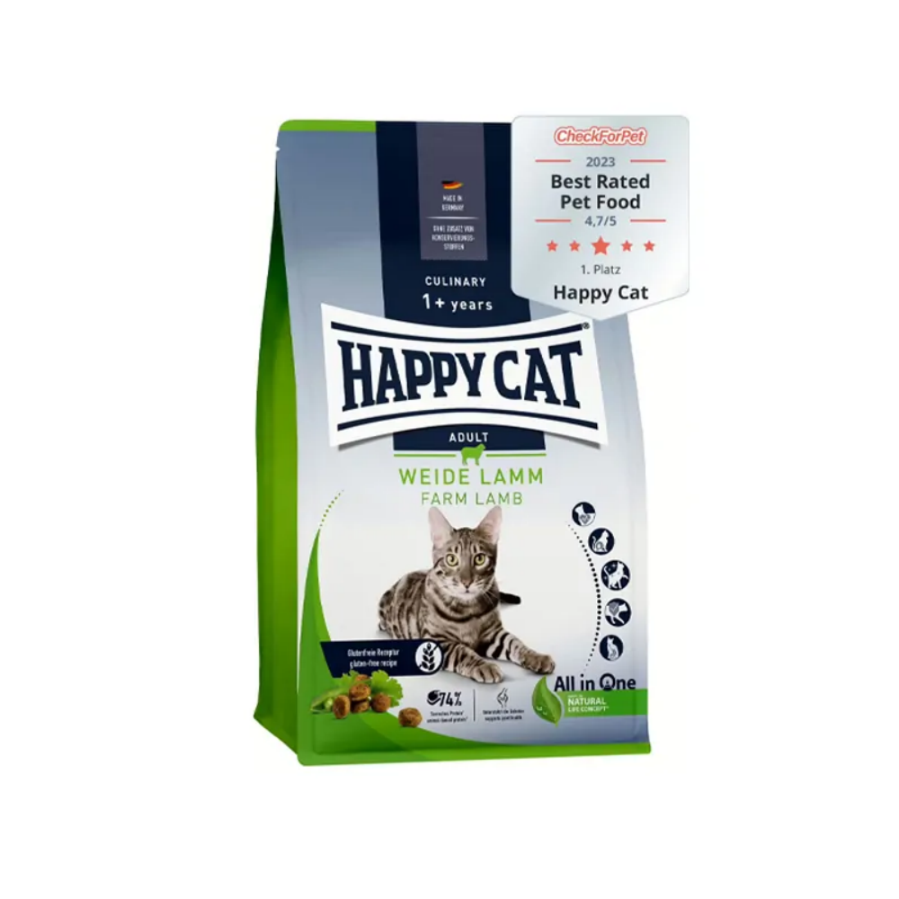 Happy Cat Culinary Weide Lamm 10 Kg Kedi Maması