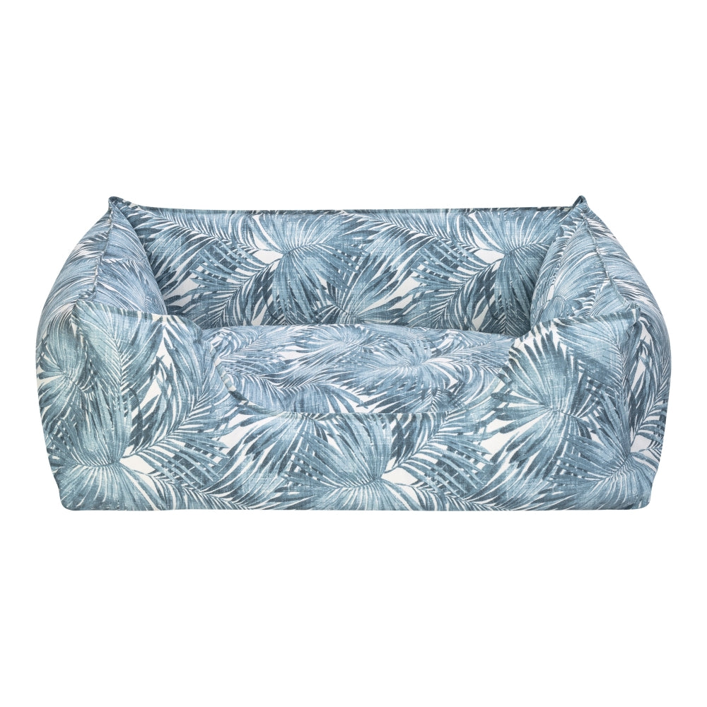 Pet Comfort Alpha Mavi-Beyaz Kedi ve Köpek Yatağı S 60x50cm