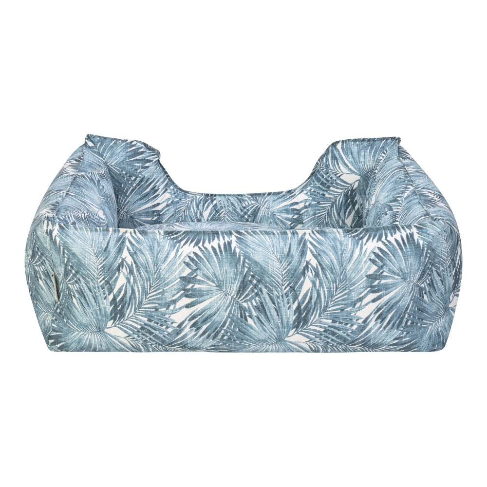 Pet Comfort Alpha Mavi-Beyaz Kedi ve Köpek Yatağı S 60x50cm