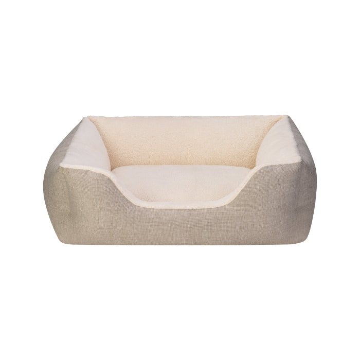 Pet Comfort Echo Varro Ekru-Ekru Köpek Yatağı M 65x80cm