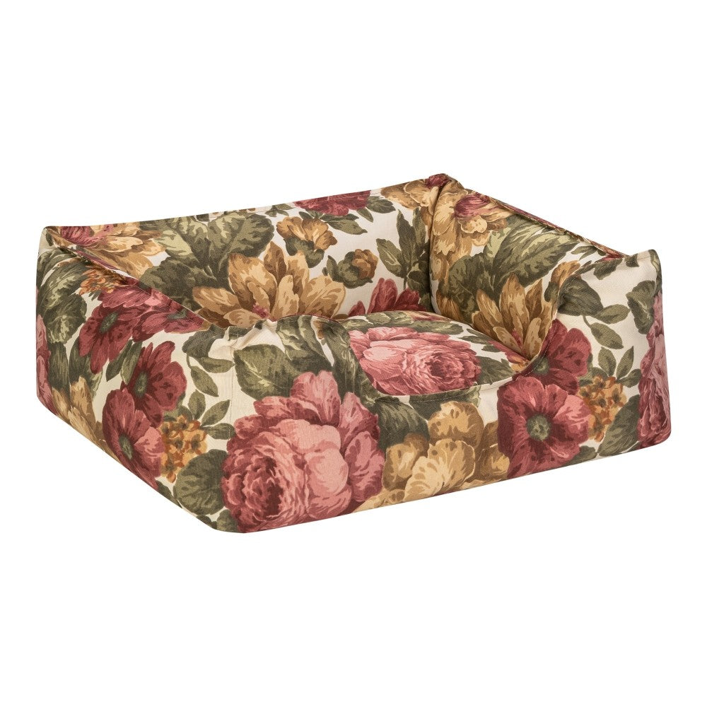 Pet Comfort Alpha Gül Desenli Köpek Yatağı M 80x65cm
