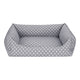 Pet Comfort Uniform Gri Puantiyeli Kedi ve Köpek Yatağı XS 50x40cm