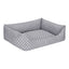 Pet Comfort Uniform Gri Puantiyeli Kedi ve Köpek Yatağı XS 50x40cm