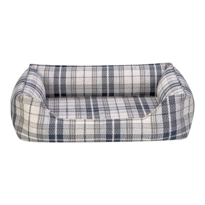 Pet Comfort Delta Lacivert Kareli Kedi ve Köpek Yatağı XS 55x45cm