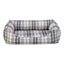 Pet Comfort Delta Lacivert Kareli Kedi ve Köpek Yatağı S 75x60cm