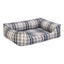 Pet Comfort Delta Lacivert Kareli Kedi ve Köpek Yatağı S 75x60cm