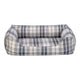Pet Comfort Delta Lacivert Kareli Köpek Yatağı M 90x70cm