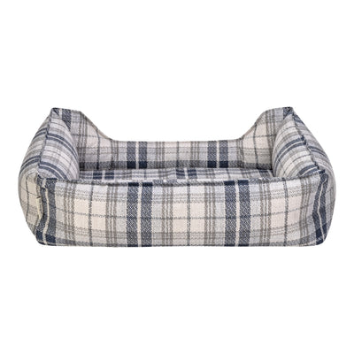 Pet Comfort Delta Lacivert Kareli Köpek Yatağı M 90x70cm