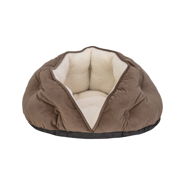 Pet Comfort Paris Perla Kedi ve Köpek Yatağı Kahverengi 60cm