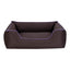 Pet Comfort Alpha Köpek Yatağı Kahverengi w Mor Biye M 80x65cm