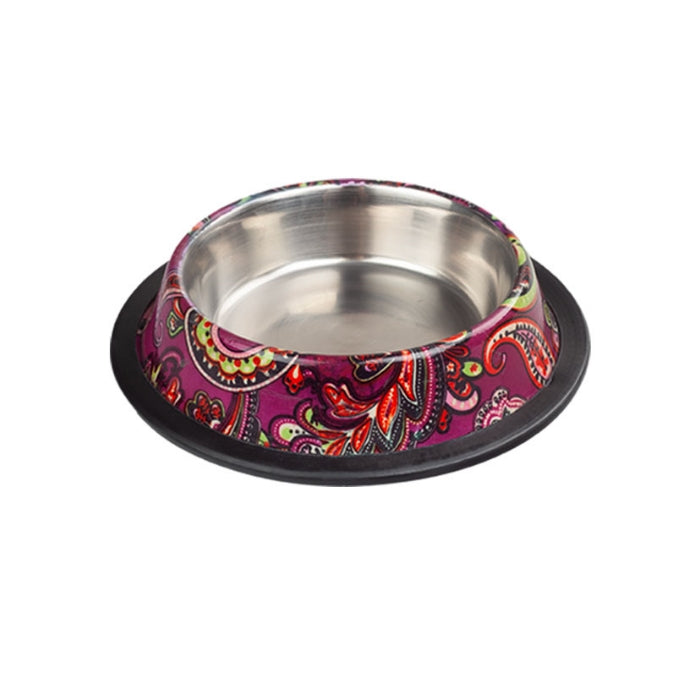 Oripet Asr 16 Oz Hint Desenli Kırmızı Mama ve Su Kabı