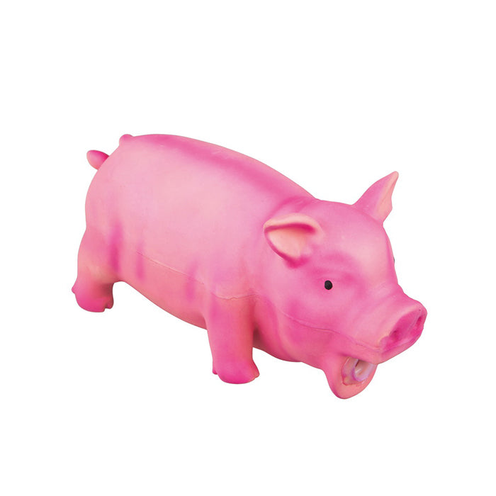 Latex Domuz Köpek Oyuncağı Pembe 23cm