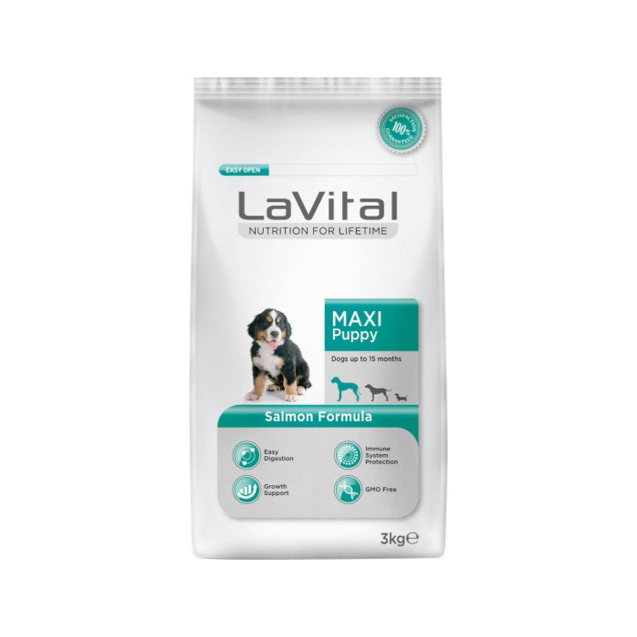 Lavıtal Dog Maxı Puppy Salmon 3 Kg