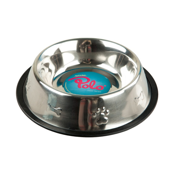 Polo Desenli Çelik Mama Kabı 32oz