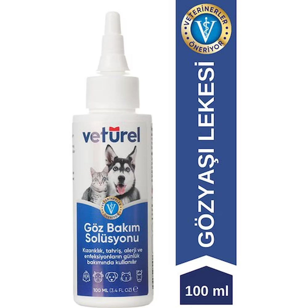 Vetürel Göz Bakım Solüsyonu 100ml