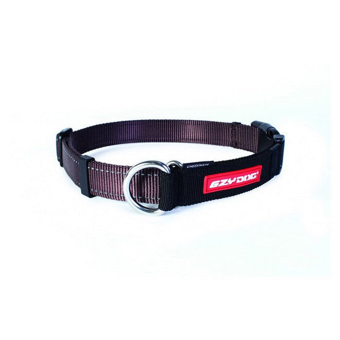 EzyDog 19060 COLLAR CHECKMATE L CHOCOLATE