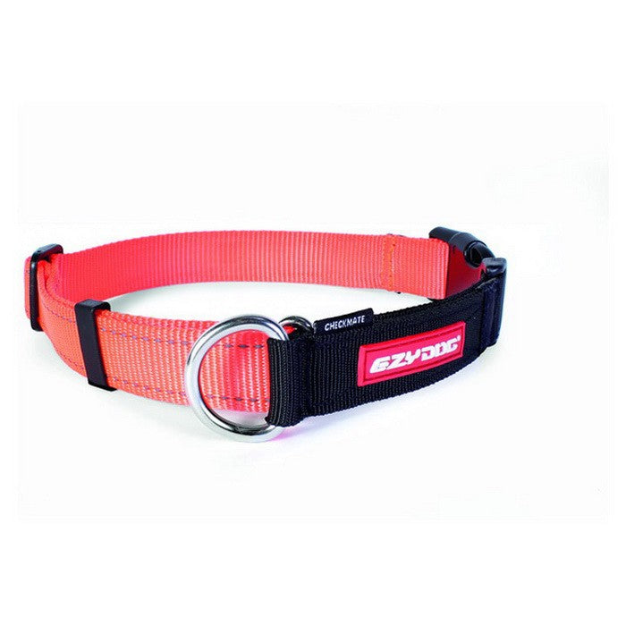 EzyDog COLLAR CHECKMATE L ORANGE
