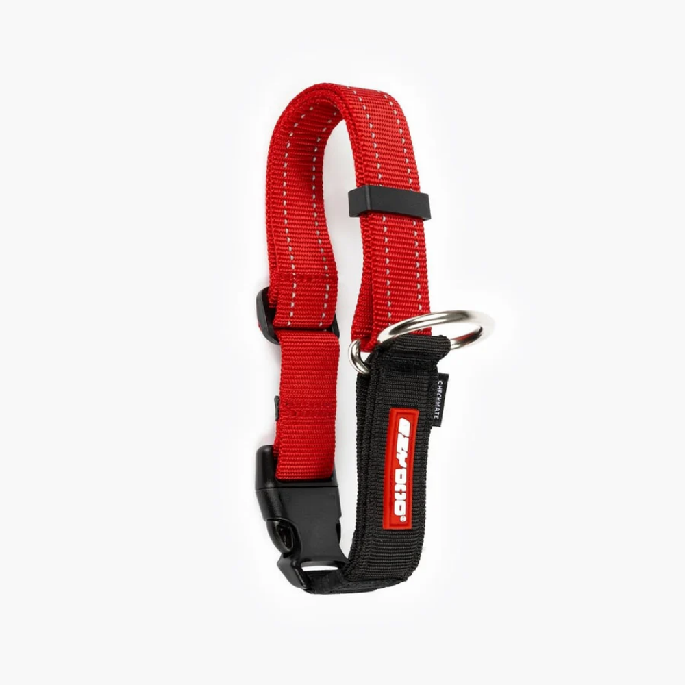 EzyDog Collor Checkmate L Red