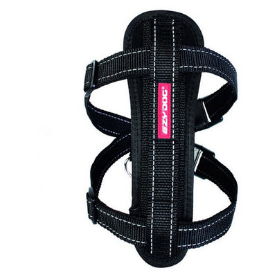EzyDog Harnes Chest Plate XL Black