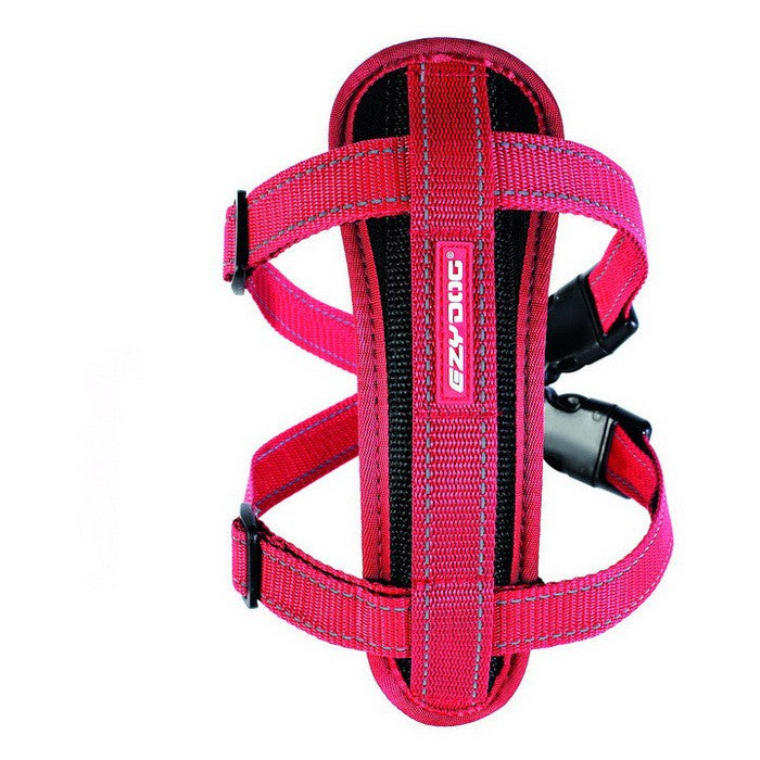 EzyDog Harnes Chest Plate XL Red