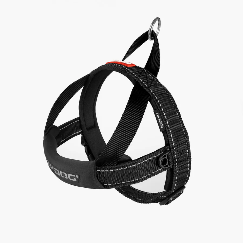 EzyDog Harnes Quick Fit L Black
