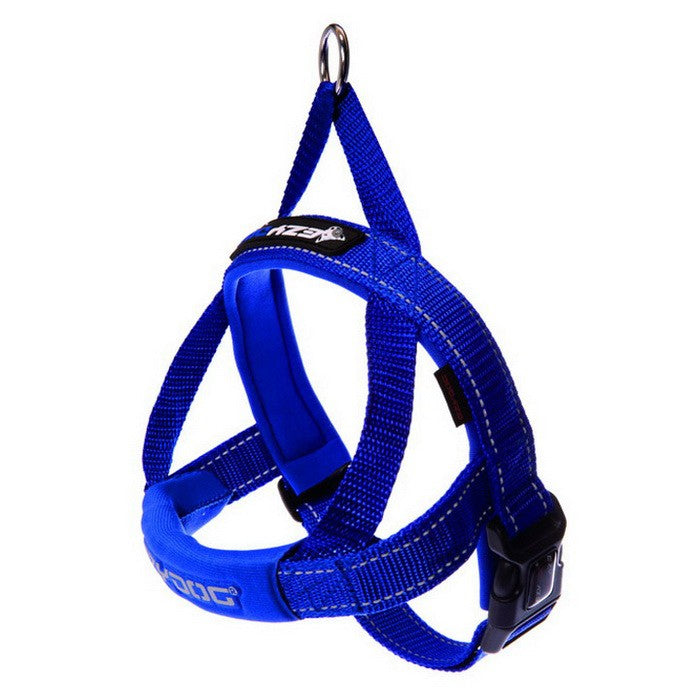 EzyDog Harnes Quick Fit M Blue