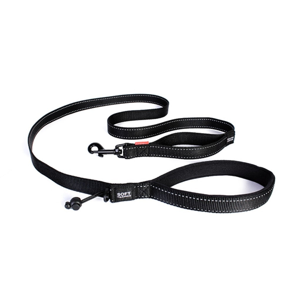 Ezydog 00319 Leashes Trainer S Lite 12Mm 181Cm Sft Black
