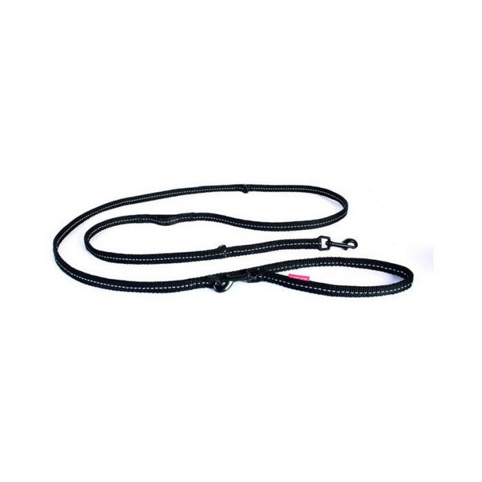 EzyDog Leash Varıo 6 25mm 6" Black 15,25cm Snapclıp