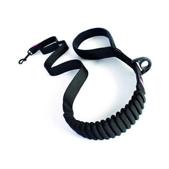 EzyDog LEASH ZERO SHOCK 48" BLACK (122CM) TRAFFICCN