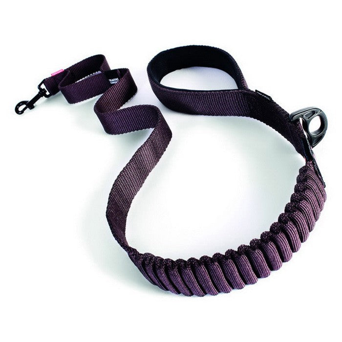 EzyDog Leash Zero Shock 48" Chocolate 122cm