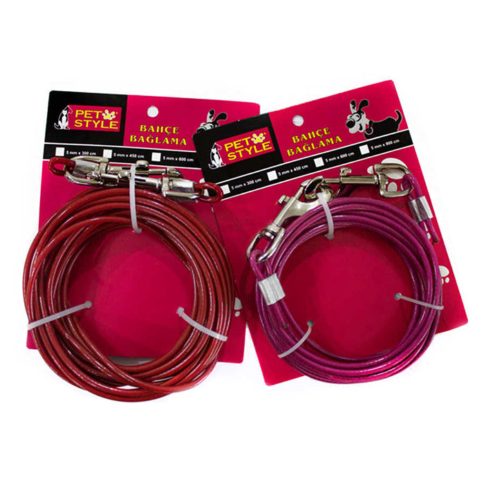 Pet Style Bahçe Bağlama Halatı 5Mmx900cm