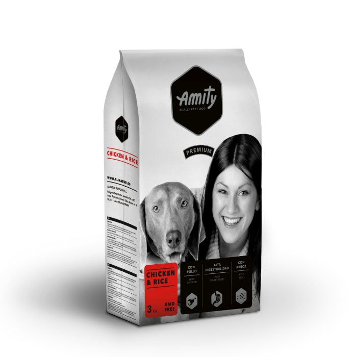 Amity Premium Tavuklu 3 Kg Yetişkin Kuru Köpek Maması