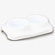 Plast'art İkili Mama Kabı (0,4 +0,4 Lt) 29,5X17,5X7 Cm