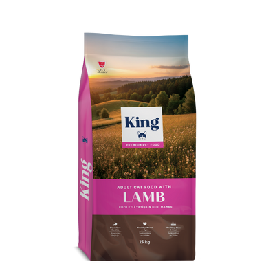 King Kuzulu Yetişkin Kedi Maması 15 Kg