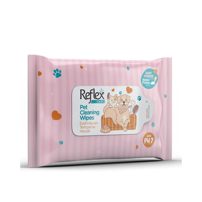 Reflex Care Evcil Hayvanlar İçin Çok Amaçlı Hijyenik Temizleme Havlusu 10'lu