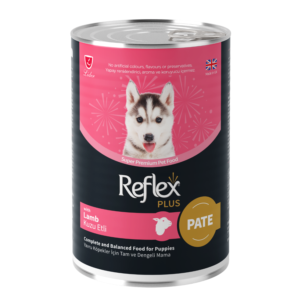 Reflex Plus Pate İçinde Et Parçacıklı Yavru Köpek Maması 395gr