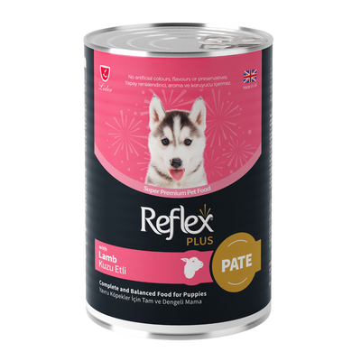 Reflex Plus Pate İçinde Et Parçacıklı Yavru Köpek Maması 395gr