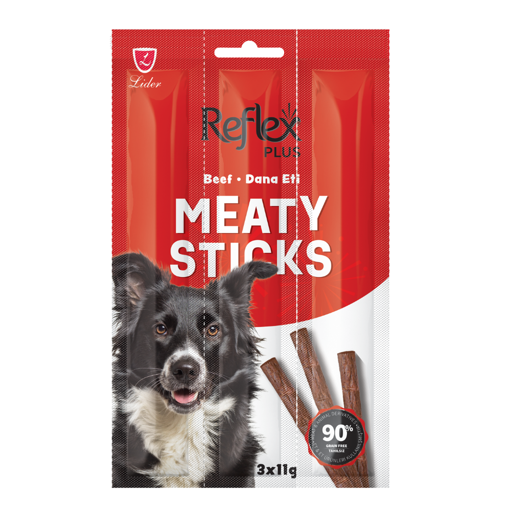 Reflex Dana Etli Köpek Ödül Çubuğu 11gr 3 Adet