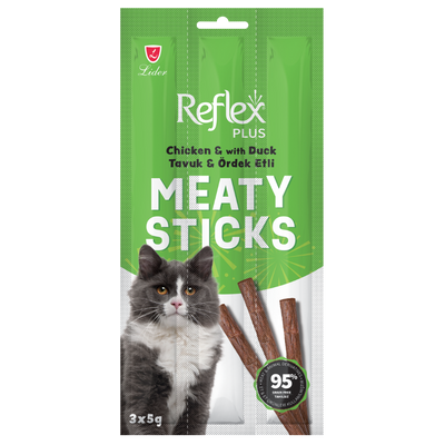 Reflex Tavuklu&Ördekli Kedi Ödül Çubuğu 5gr 3 Adet