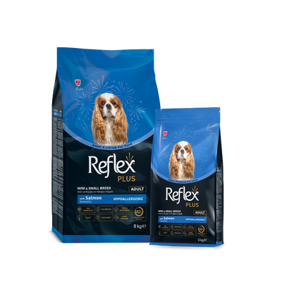 Reflex Plus Somonlu 3 Kg Mini-Small Breed Yetişkin Kuru Köpek Maması