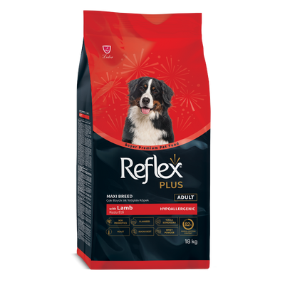 Reflex Plus Kuzulu 18 Kg Maxi Breed Yetişkin Köpek Maması